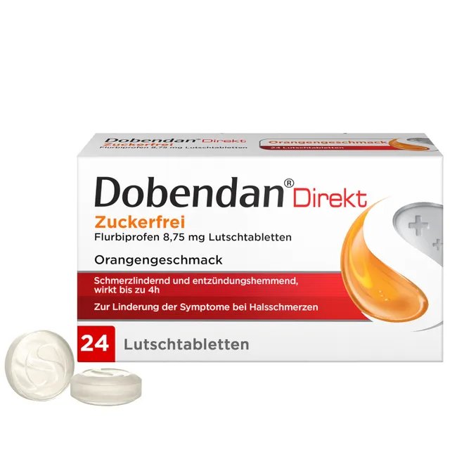 Dobendan德国氟比洛芬润喉片,喉咙痛,嗓子疼,特效药,第1张 Dobendan德国氟比洛芬润喉片,德速查信息,喉咙痛,嗓子疼,特效药,第1张