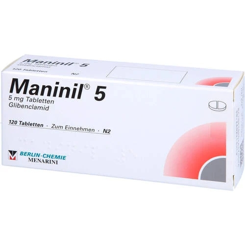 Maninil德国版格列本脲片,第1张 Maninil德国版格列本脲片,德速查信息,第1张