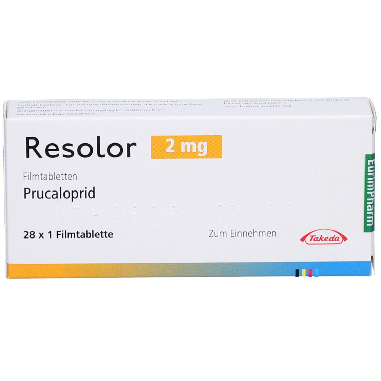 Resolor德国版 琥珀酸普芦卡必利片,德速查信息,第1张
