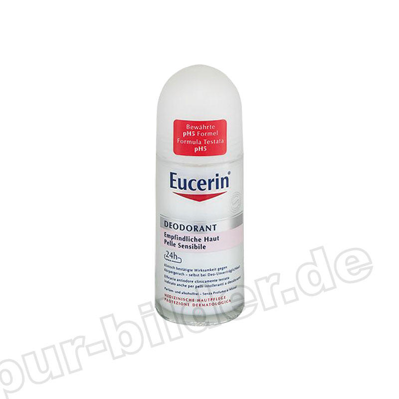 Eucerin 优色林 24小时持续舒爽香体止汗走珠 50ml PZN:9289456,德国代购,第1张