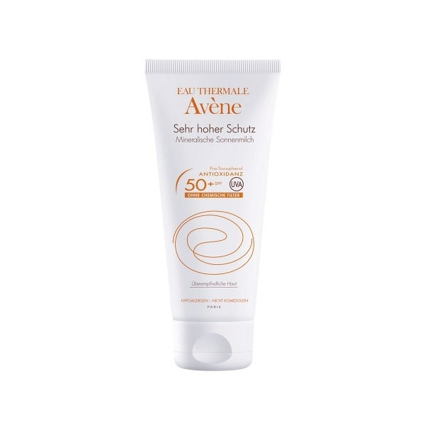 Avene雅漾富含矿物元素高效防晒乳100ml SPF 50+ PZN:5874850,第1张 Avene雅漾富含矿物元素高效防晒乳100ml SPF 50+ PZN:5874850,德国代购,第1张