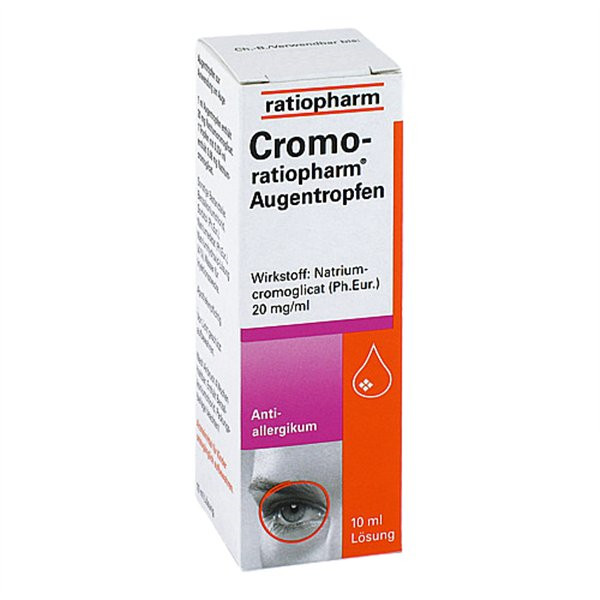 Cromo-ratiopharm 色甘酸钠滴眼液 PZN:04952571