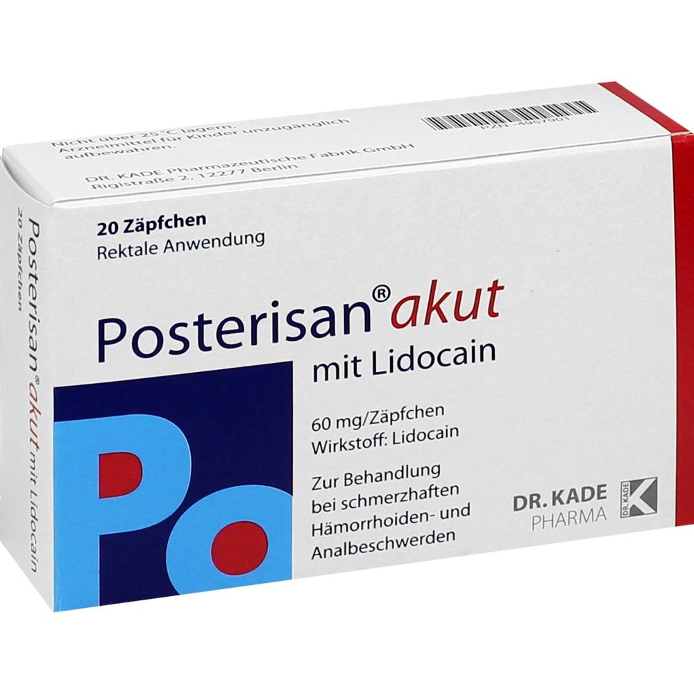 Posterisan 痔疮栓剂 20剂 成年人PP栓