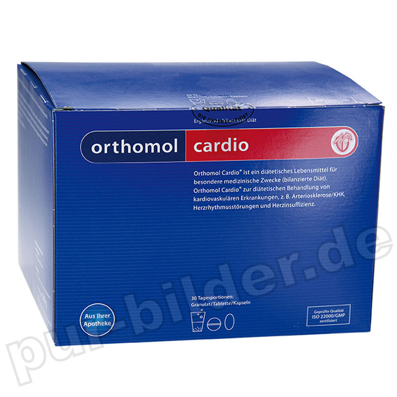orthomol 奥适宝心血管系统保健颗粒/胶囊组合装 30剂