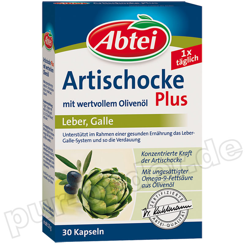 Abtei 爱普泰 朝鲜蓟保健胶囊 30粒